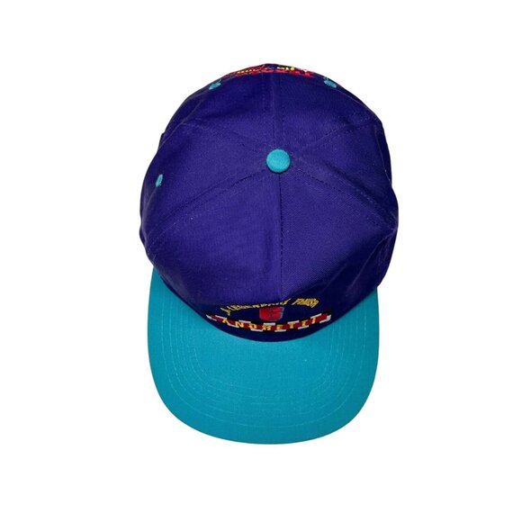 Vintage 1994 Legendary Finish Racing Mario Andretti Texaco Snapback Hat Cap - Picture 3 of 10